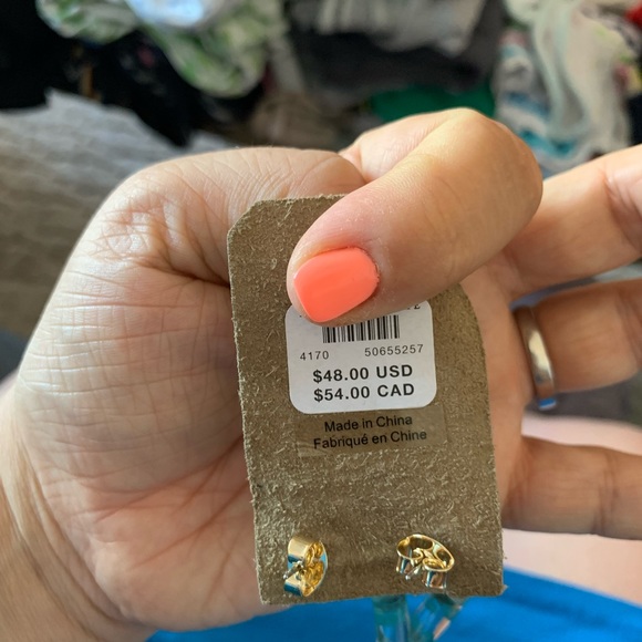 Anthro Florida resin earrings NWT - Picture 6 of 6